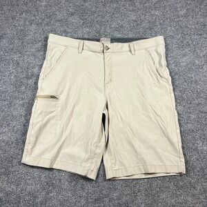 Weatherproof Vintage Hybrid Trail Shorts Mens 40 Beige Nylon Stretch Hiking